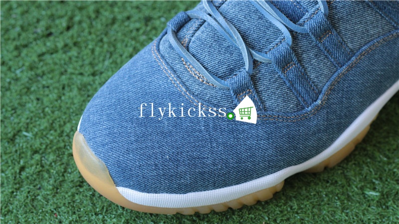 Levis X Authentic Air Jordan 11 Retro Denim